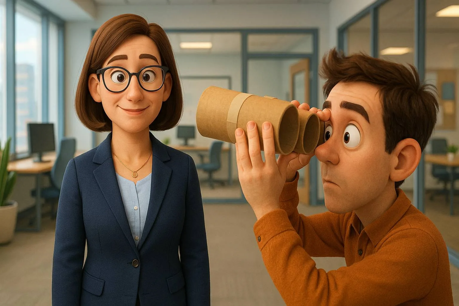By all means look at your boss, but don't focus too narrowly.
