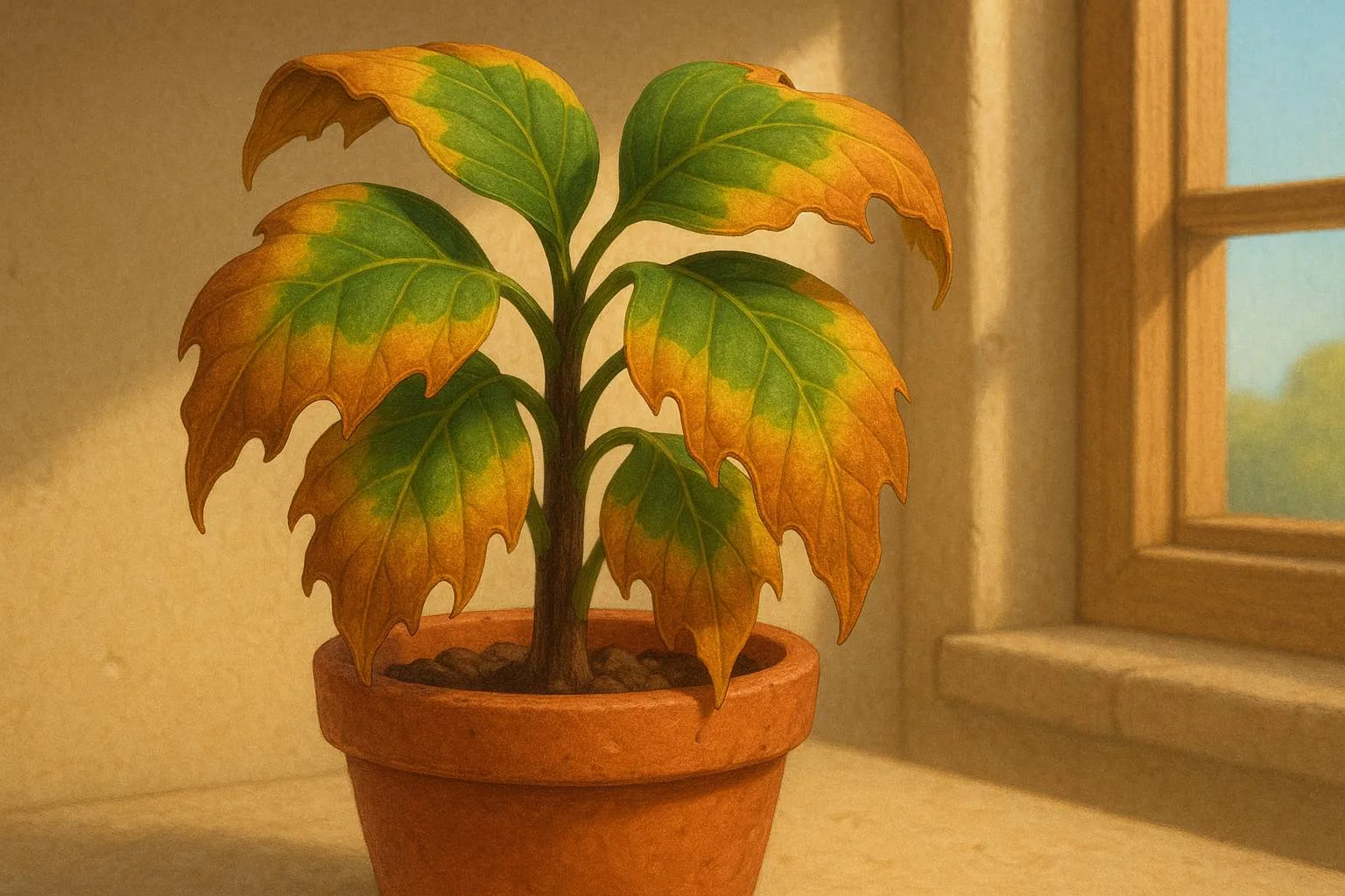 Under- or over-watered? Both are bad, and it’s hard to tell!